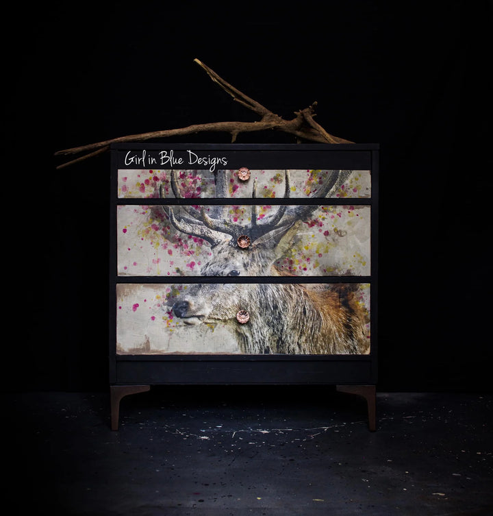 Yes, Deer - Mint by Michelle decoupage papier
