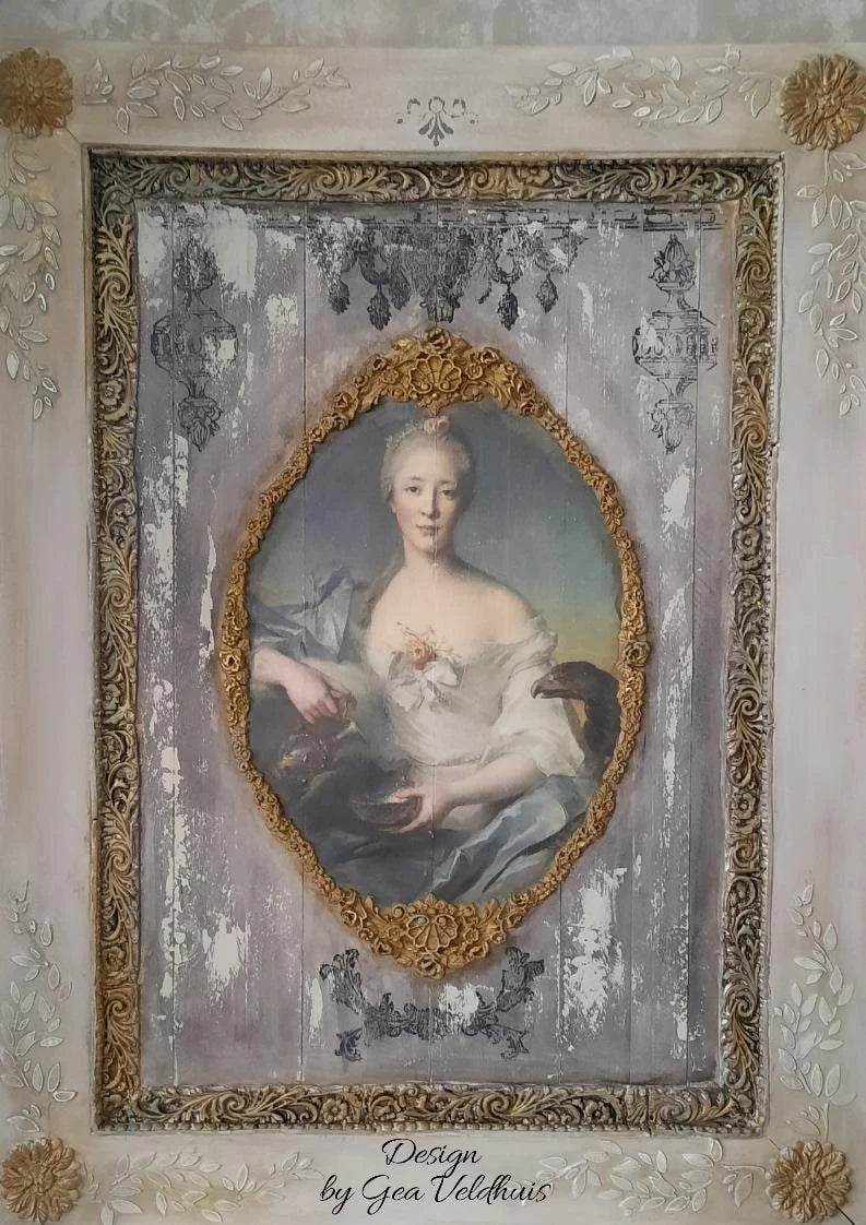 Madame Le Fevre  - Mint by Michelle decoupage papier