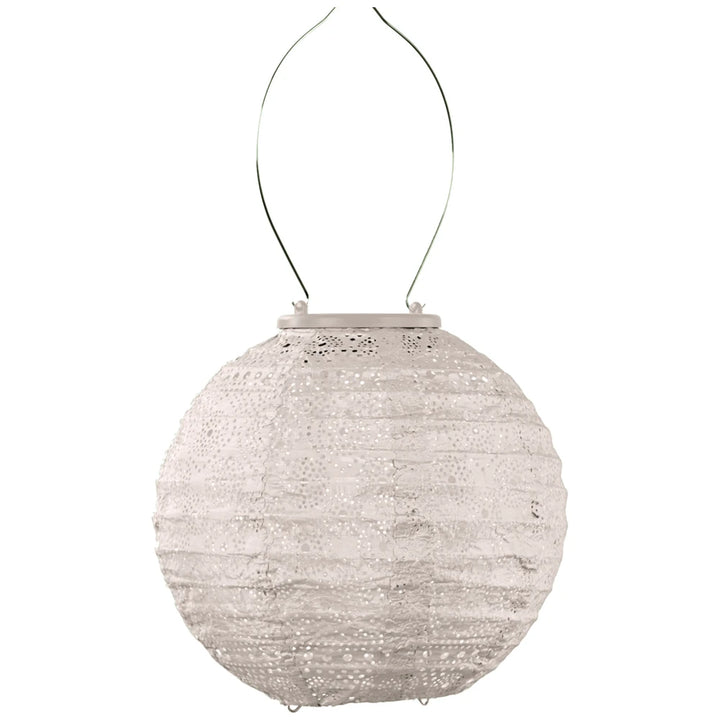 Lumiz Solar Lampion - Round 20cm Spectare (Soft Blush)