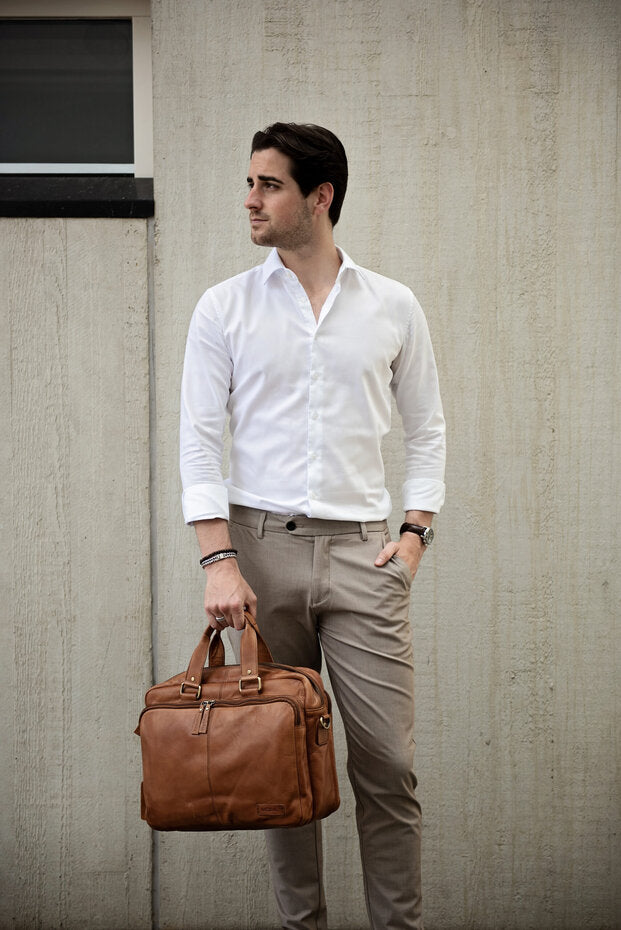 Bag2Bag leren tas Savar