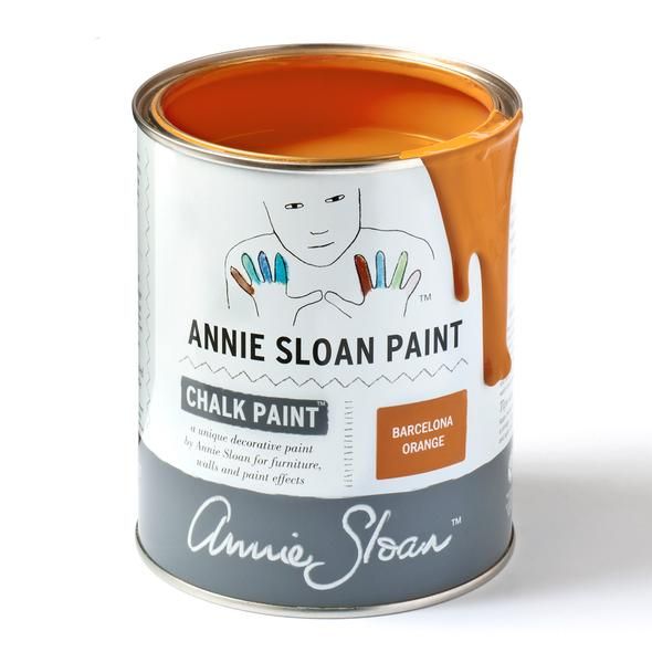 Annie Sloan chalk paint Barcelona Orange