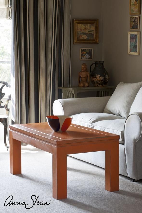 Annie Sloan chalk paint Barcelona Orange