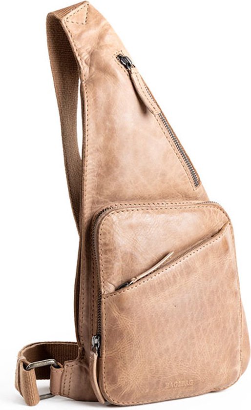 Bag2Bag leren tas "Cayo" (in 4 kleuren)