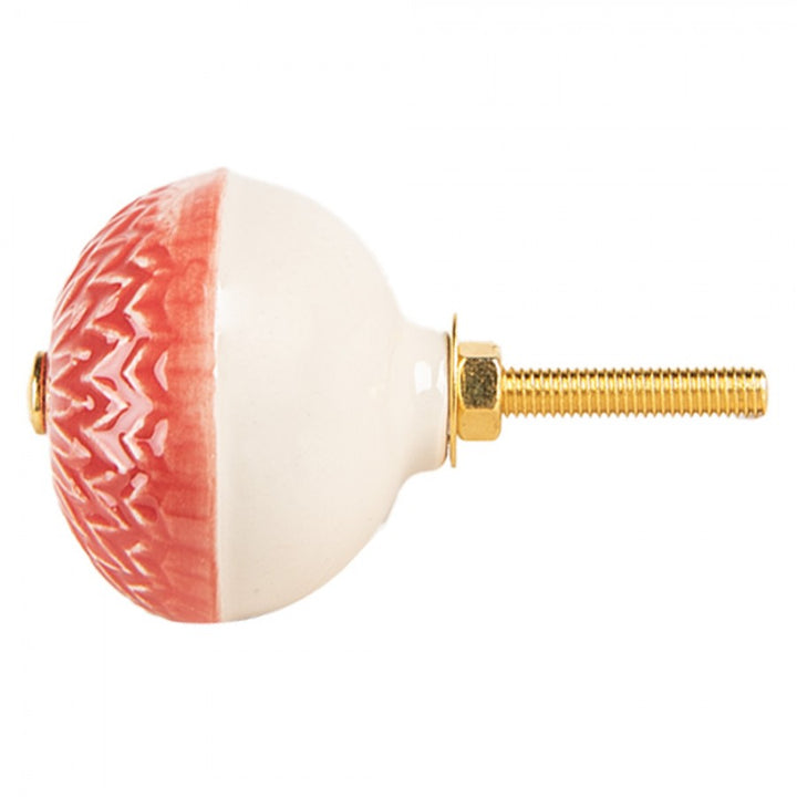 Kastknop Rood/bei Clayre & Eef