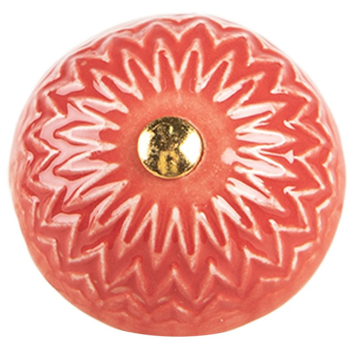 Kastknop Rood/bei Clayre & Eef
