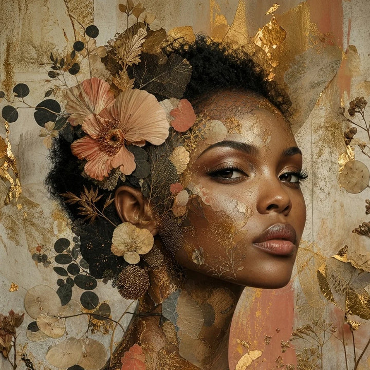 Nieuw! Earth & Gold - Mint by Michelle decoupage papier