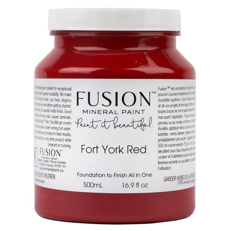 Fusion Mineral Paint - FORT YORK RED