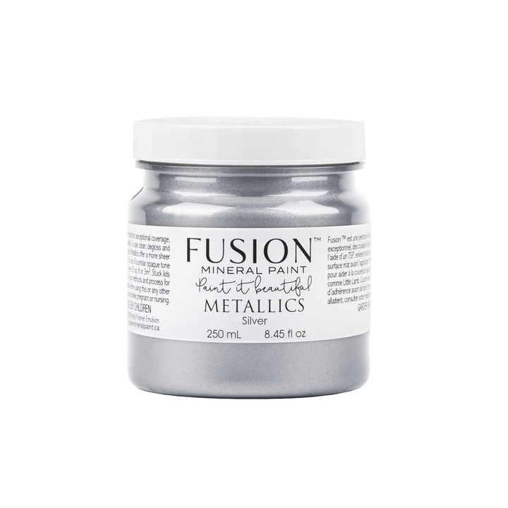 Fusion Mineral Paint Metallics - SILVER