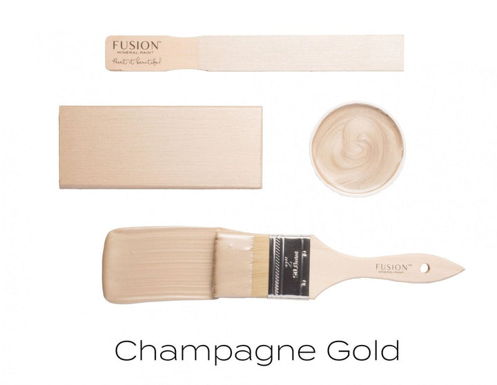 Fusion Mineral Paint Metallics - CHAMPAGNE GOLD
