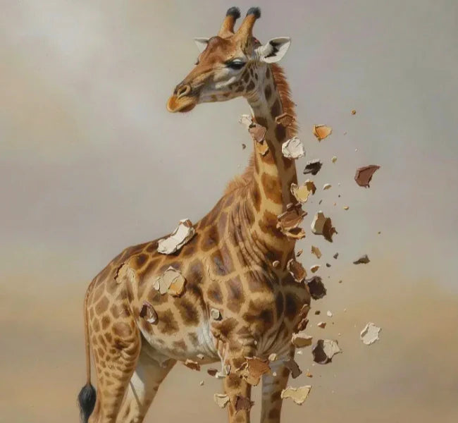 *Release Feb 2026 - Giraffe - Mint by Michelle decoupage papier