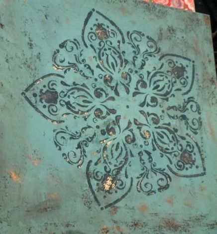 VRIENDINNEN WORKSHOPS -Bohemian mandala wandbord