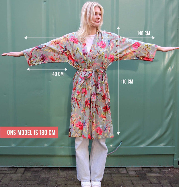 Kimono Imbarro  Paradise Purper