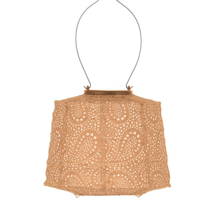 Lumiz Solar Lampion - Lampshade 20cm Paisley (Apricot)