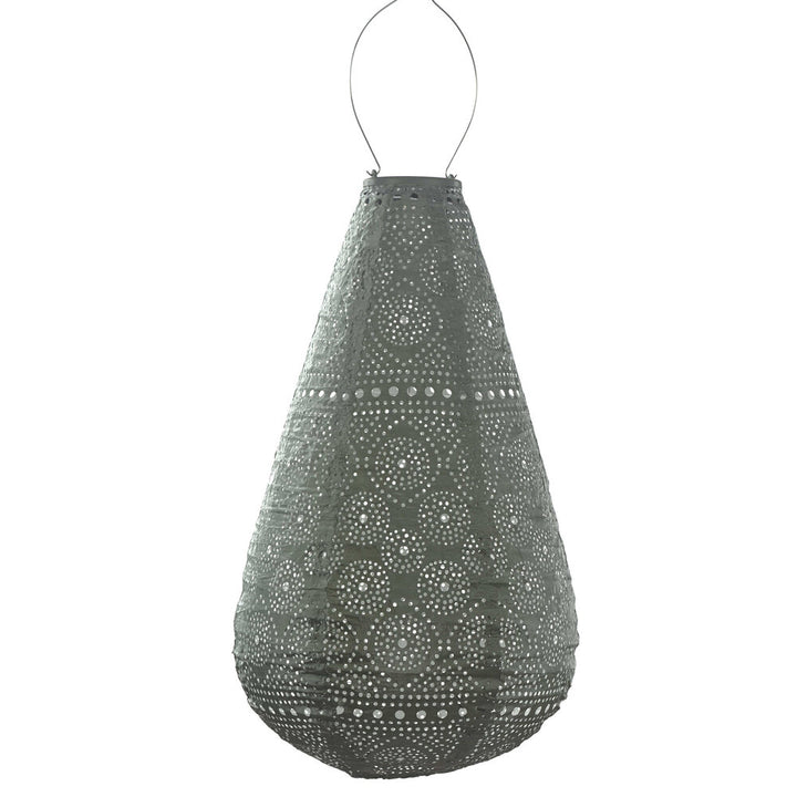 Lumiz Solar Lampion - Drop 28cm Spectare (Saliegroen)