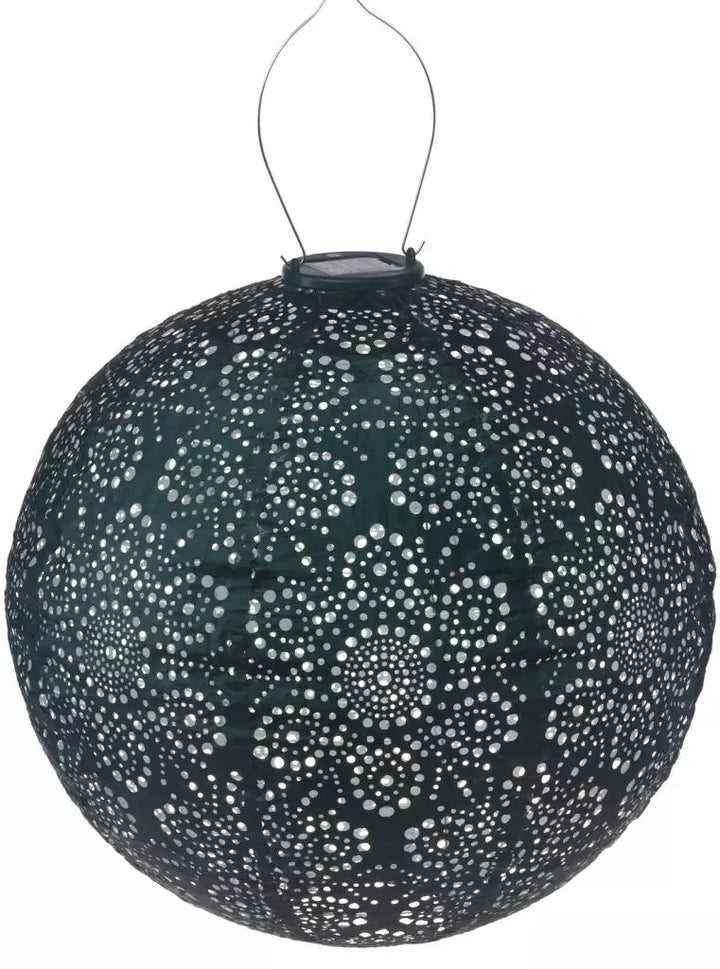 Lumiz Solar Lampion - Round 40cm Fiore (Green)