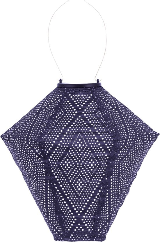 Lumiz Solar Lampion - Diamond 28cm Ikat (Future Dusk)