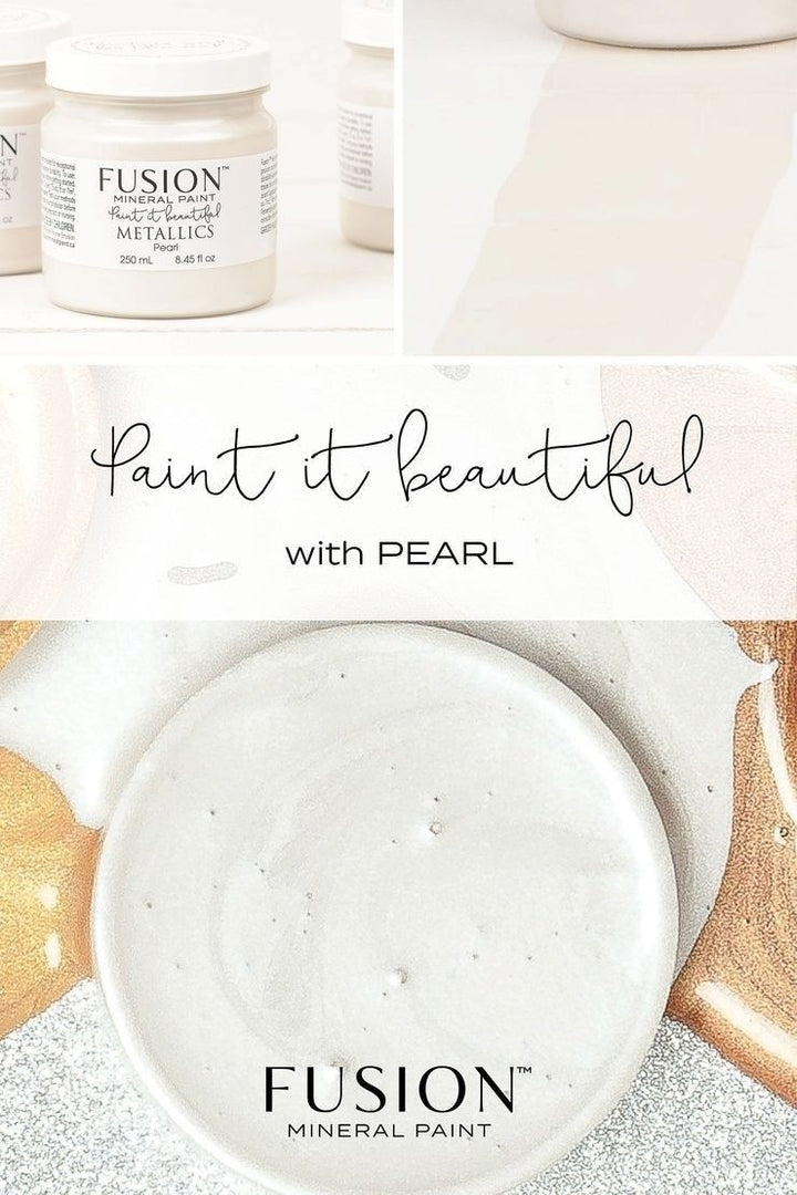 Fusion Mineral Paint Metallics- PEARL
