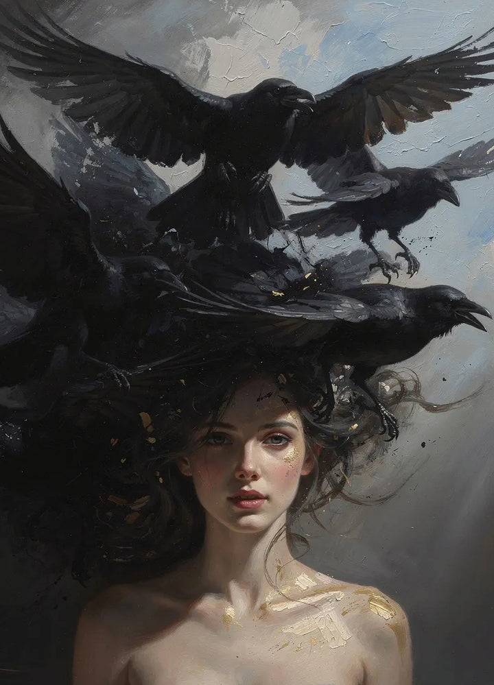 *Release Feb 2026 - Ravens - Mint by Michelle decoupage papier