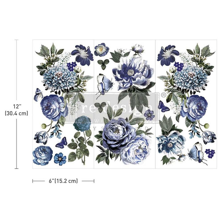 Transfer "Indigo Petals" by Redesign with Prima