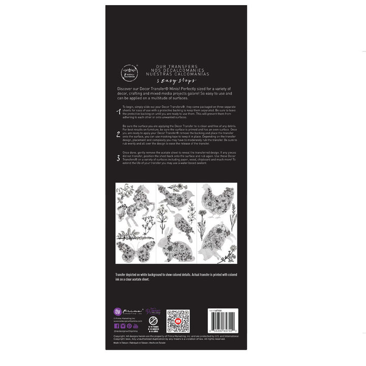 Mini transfer "Scribbled Animals" by Redesign with Prima
