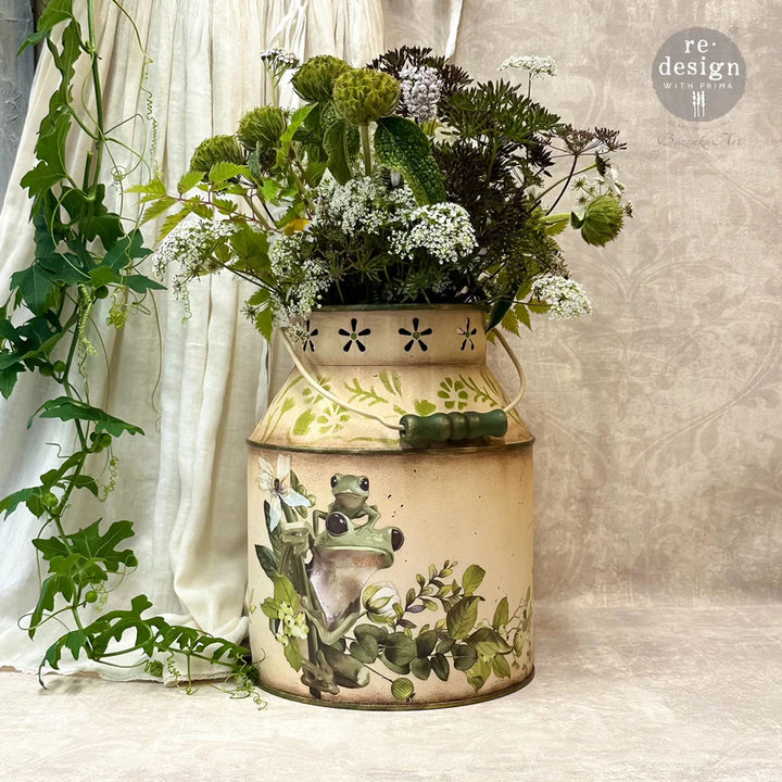 Redesign with prima transfer froggy meadow greens
