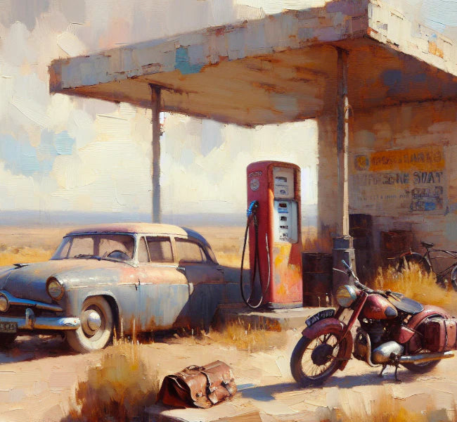 *Release Feb 2026 - The Stop - Mint by Michelle decoupage papier