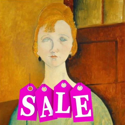 Woman In A Green Top - Mint by Michelle decoupage papier